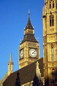 The Houses of Parliament and Big Ben, London