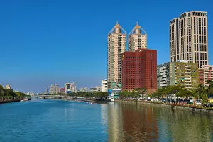 Images Dated 29th February 2020: Love River, Kaohsiung City, Taiwan