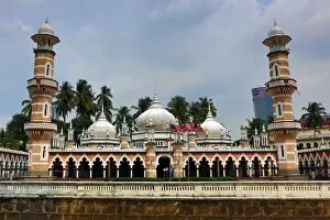 Images Dated 10th September 2014: Masjid Jamek, the Jamed Mosque, in Kuala Lumpur, Malaysia