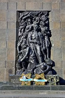 Images Dated 6th June 2015: Memorial of the Heroes of the Warsaw Ghetto uprising in Warsaw, Poland