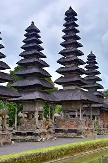 Images Dated 28th November 2013: Meru shrines at the Royal Temple of Mengwi, Pura Taman Ayun, Bali, Indonesia