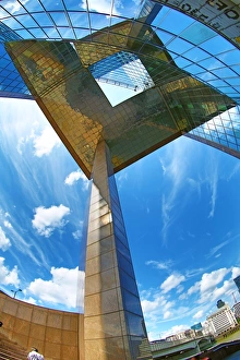 Modern architecture of the office building at number one London Bridge, London, England Modern architecture of the office building at number one London Bridge, London, England