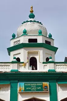 Penang, Malaysia Collection: Nagore Durgha Sheriff Muslim Shrine, Georgetown, Penang, Malaysia
