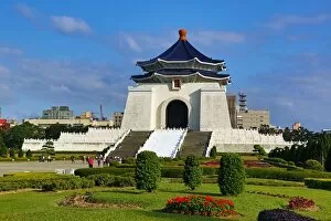 Taiwan Collection: The National Chiang Kai Shek Memorial Hall in Taipei, Taiwan