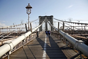 Brooklyn Bridge in New York, America, USA