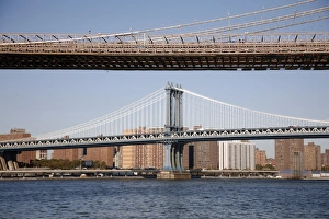 Brooklyn Bridge in New York, America, USA