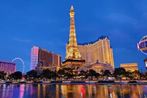 Las Vegas Collection: Paris Las Vegas Hotel and Casino, Las Vegas, Nevada, America