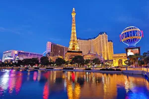 Las Vegas Collection: Paris Las Vegas Hotel and Casino, Las Vegas, Nevada, America