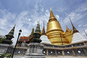 Phra Siratana Chedi at the Grand Palace Complex, Wat Phra Kaew, Bangkok