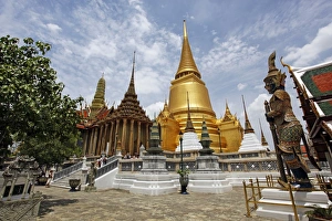 Phra Siratana Chedi at the Grand Palace Complex, Wat Phra Kaew, Bangkok