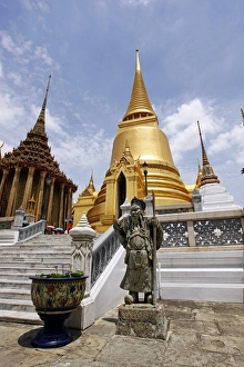 Phra Siratana Chedi at the Grand Palace Complex, Wat Phra Kaew, Bangkok