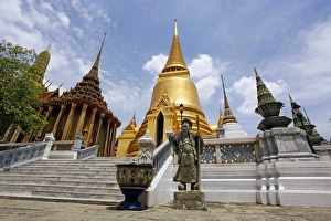 Phra Siratana Chedi at the Grand Palace Complex, Wat Phra Kaew, Bangkok