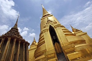 Phra Siratana Chedi at the Grand Palace Complex, Wat Phra Kaew, Bangkok
