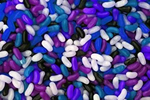 Images Dated 7th May 2011: Purple and Blue Jelly Beans