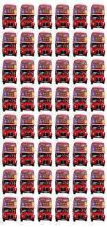 Perfect for Phone Covers Collection: Red London Double-Decker Routemaster Bus