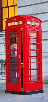 Images Dated 18th November 2012: Red London Telephone Box in London