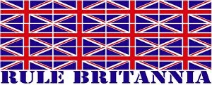 Creative Collection: Red, White and Blue Union Jack British Flag Rule Britannia Souvenir