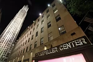 New York Night Collection: Rockefeller Center in New York