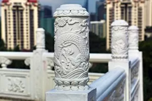 Kuala Lumpur Collection: Roof decorations on the Thean Hou Chinese Temple, Kuala Lumpur, Malaysia