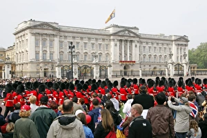 Crowds at the Royal Wedding of Prince William and Kate Middleton, London, England