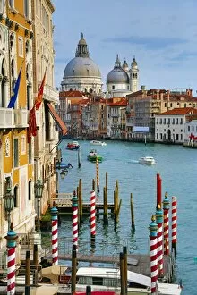 Images Dated 9th February 2013: Santa Maria Della Salute and the Grand Canal in Venice, Italy