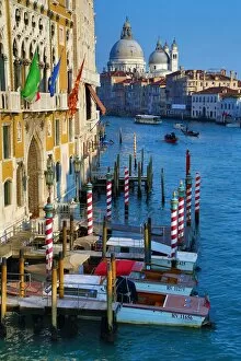 Venice Collection: Santa Maria Della Salute and the Grand Canal in Venice, Italy