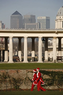 Santa Run, Greenwich Park