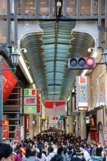 Osaka, Japan Collection: Shinsaibashi covered shopping street, Osaka, Japan