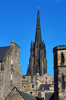 Images Dated 30th April 2016: Spire of The Hub, formerly, the Victoria Hall and Highland Tolbooth St. Johns Church