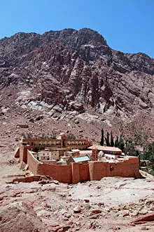 Egypt Collection: St. Catherines Monastery, Sinai Peninsula, Egypt