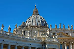 Images Dated 3rd October 2019: St Peters Basilica, Rome, The Vatican, Italy