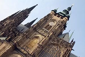 Images Dated 14th March 2011: St. Vitus Cathedral in Prague Castle in Prague