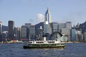 Images Dated 14th August 2012: Star Ferry, Victoria Harbour, Hong Kong, China