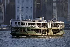 Images Dated 14th August 2012: Star Ferry, Victoria Harbour, Hong Kong, China