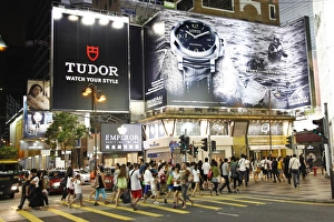 Street Scene, Hong Kong, China
