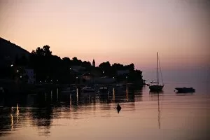 Croatia Collection: Sunset in Croatia