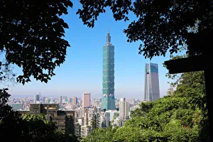 Taipei 101 skyscraper in Taipei, Taiwan