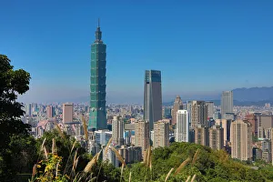 Taipei 101 skyscraper in Taipei, Taiwan