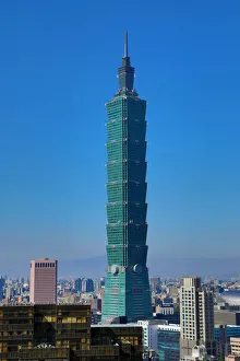 Taipei 101 skyscraper in Taipei, Taiwan