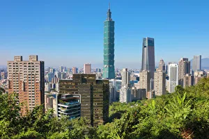 Taipei 101 skyscraper in Taipei, Taiwan