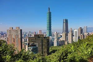 Taipei 101 skyscraper in Taipei, Taiwan