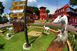 Tang Beng Swee Clock Tower in Dutch Square, known as Red Square, in Malacca, Malaysia Tang Beng Swee Clock Tower in Dutch Square, known as Red Square, in Malacca, Malaysia