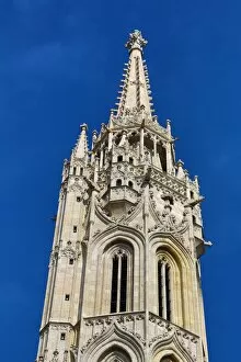 Images Dated 29th September 2017: Tower of the Matthias Church in Budapest, Hungary