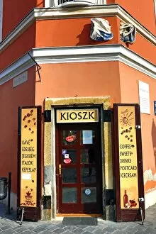 Budapest, Hungary Collection: Traditional Kioszk Shop, Budapest, Hungary