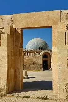 Images Dated 16th October 2016: The Umayyad Palace in the Amman Citadel, Jabal Al-Qala, Amman, Jordan