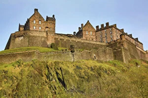 Images Dated 29th April 2016: View of Edinburgh Castle in Edinburgh, Scotland