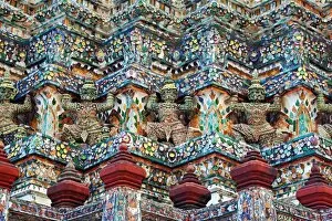 Bangkok, Thailand Collection: Wat Arun, the Temple of the Dawn, Bangkok, Thailand