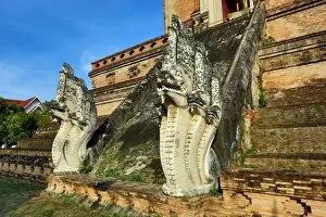 Images Dated 25th November 2012: Wat Chedi Luang temple, Chiang Mai, Thailand