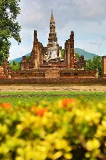 Wat Mahathat temple, Sukhotai, Thailand