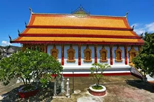 Images Dated 13th September 2015: Wat Nong Sikhounmuang Temple, Luang Prabang, Laos